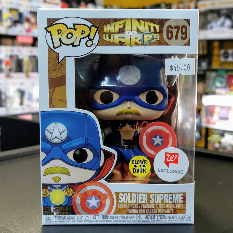 Funko Pop! Infinity Warp Soldier Supreme Exclusive Vinyl 1