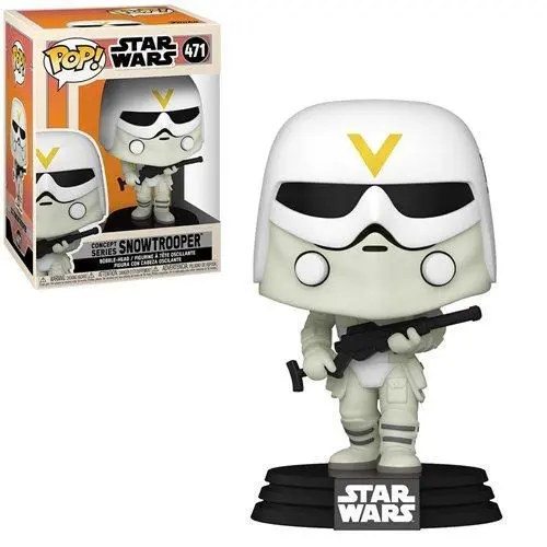 Funko Pop Star Wars Concept Art Snowtrooper Vinyl Figure 1