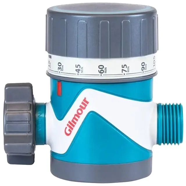 Gilmour Mechanical Single-Outlet Water Timer With Dial Control 1