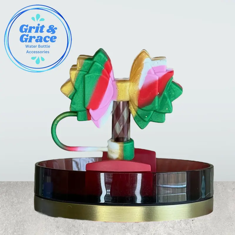Gracie Christmas Morning Straw Decor Topper 1