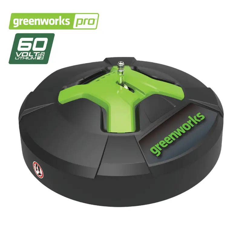 Greenworks 15-Inch Rotating Surface Cleaner — Compatible With 60V 3000 Psi Washers 1