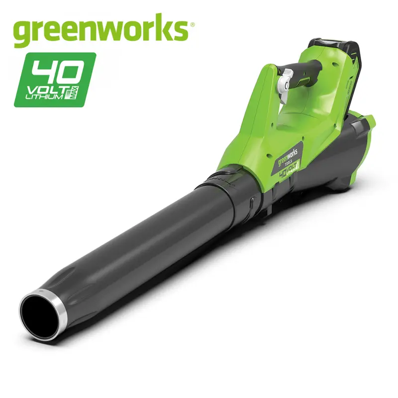 Greenworks 40V Axial Fan Leaf Blower – High-Velocity Airflow 1