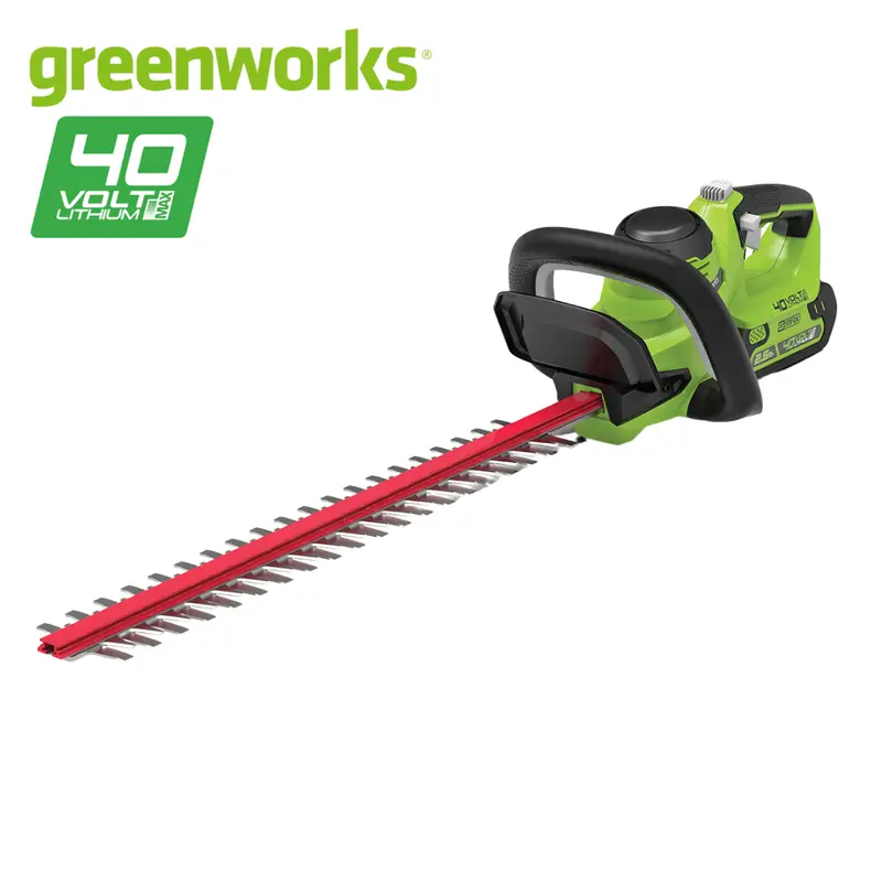 Greenworks 40V Hedge Trimmer – 61 Cm (24") Dual-Action Blade 1