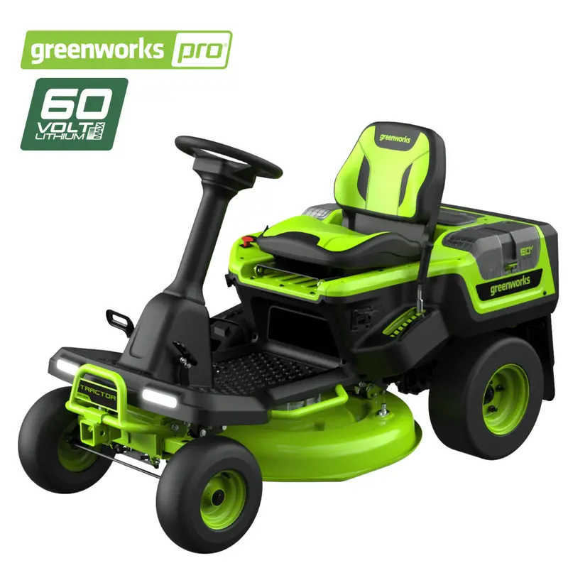 Greenworks 60V Pro Mini Ride-On Mower — 30-Inch Deck 1