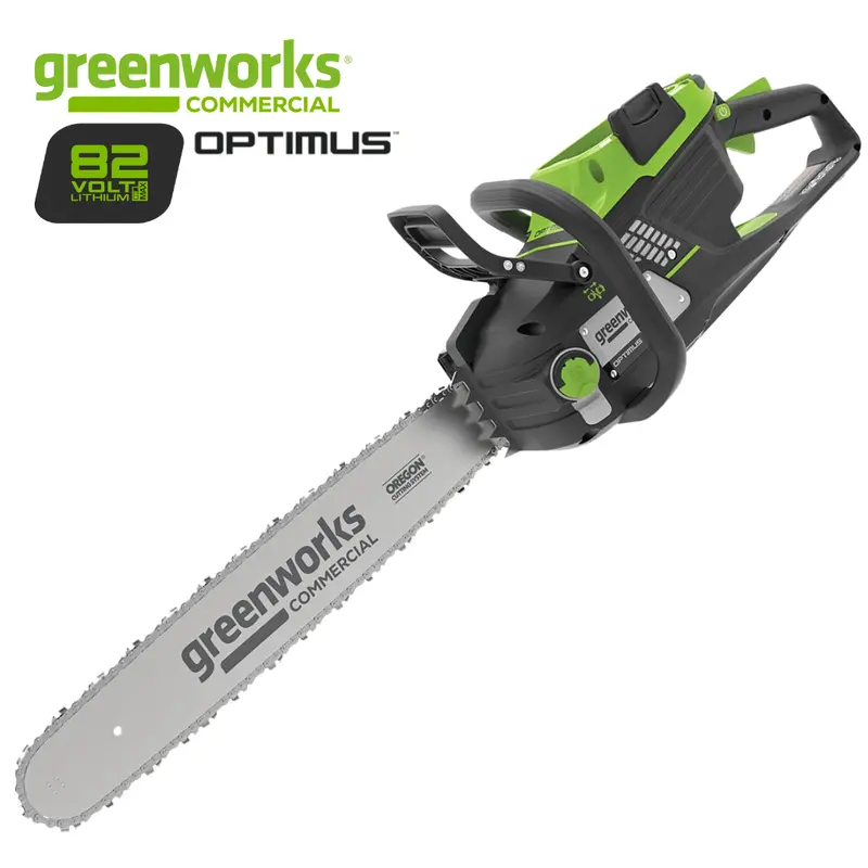 Greenworks 82V Optimus 3.0 Kw Cordless Chainsaw (Ocs500) 1