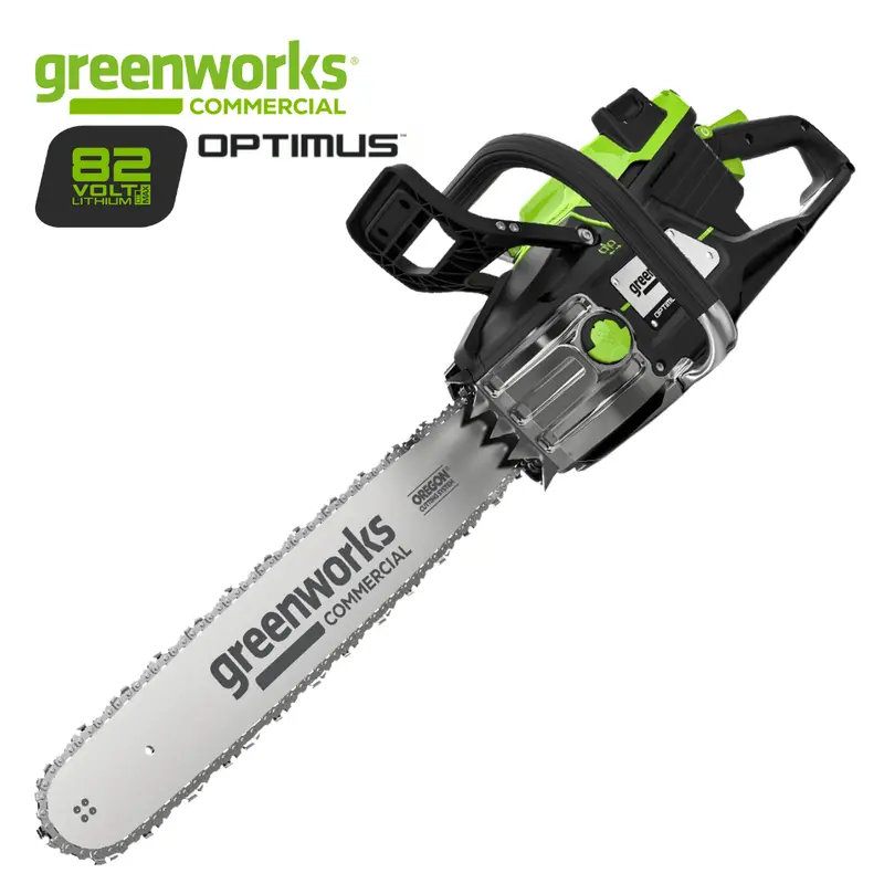 Greenworks 82V Optimus 3.6 Kw Cordless Chainsaw (Cs600) 1