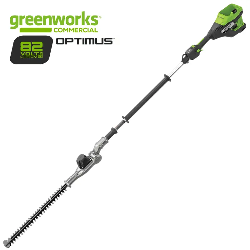Greenworks 82V Optimus Mid-Pole Articulating Hedge Trimmer – 20" (Ph428A, Bare Tool) 1