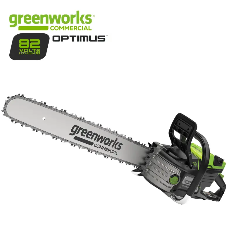 Greenworks 82V Optimus Ocs800 Chainsaw – 5.0 Kw Brushless Motor (Bare Tool) 1
