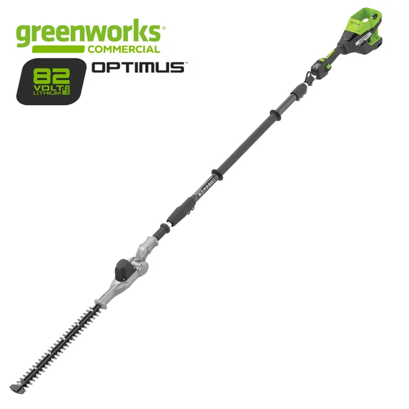 Greenworks 82V Optimus Telescoping Articulating Pole Hedge Trimmer – 20" (Ph662T, Bare Tool) 1