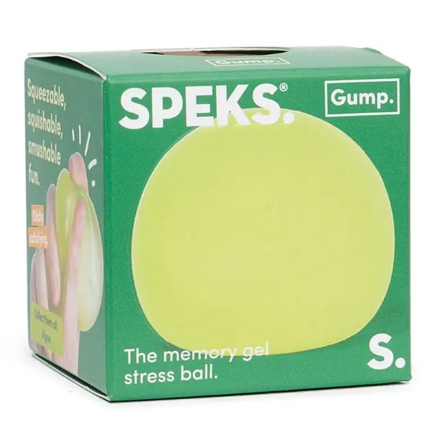 Gump Original Memory Gel Stress Ball – Algae-Inspired Color & Feel 1