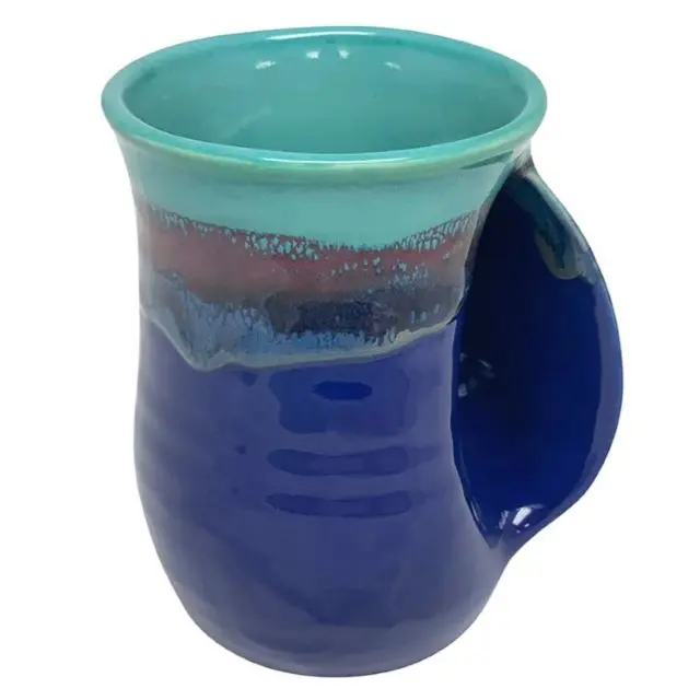 Handwarmer Ceramic Mug – Mystic Water Glaze 1