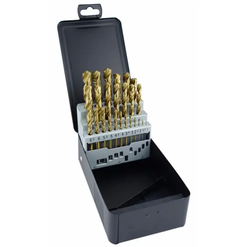 Hss Cobalt Twist Drill Set — 1Mm To 13Mm (25-Piece) 1