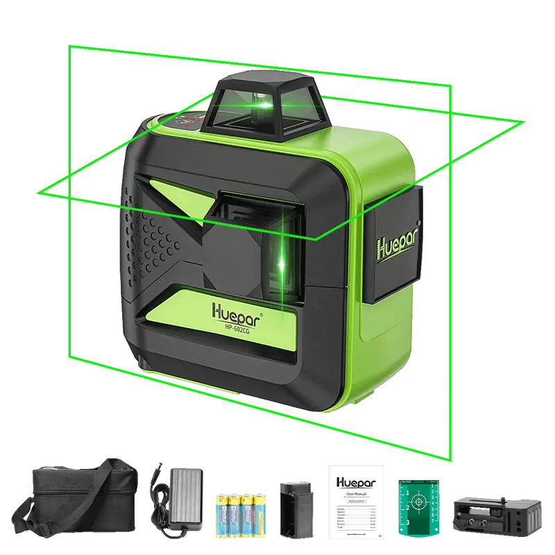 Huepar 602Cg Compact Green Dot Laser Level 1