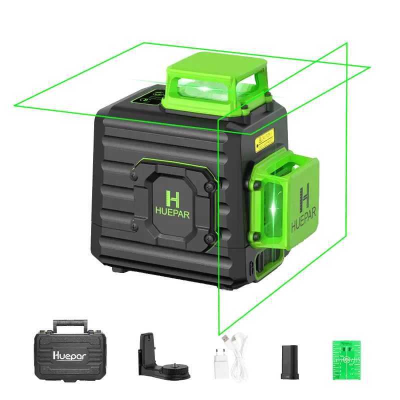Huepar B02Cg Bluetooth-Enabled Green Laser Level 1