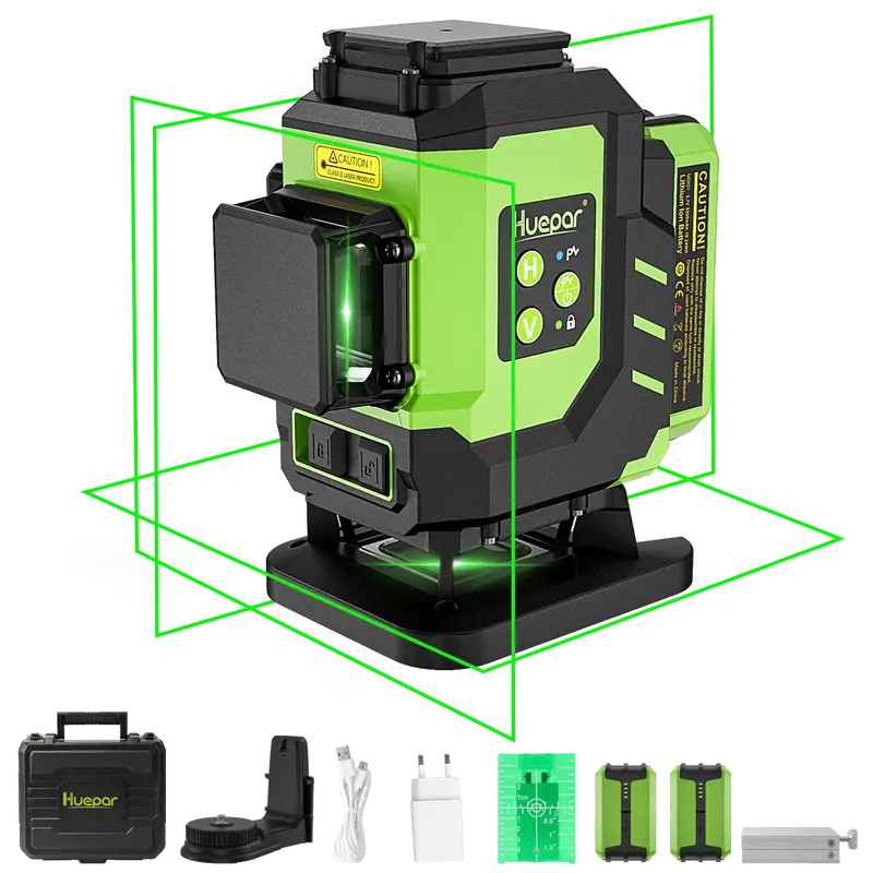 Huepar Ls03Dg Self-Leveling Cross-Line Laser Level 1