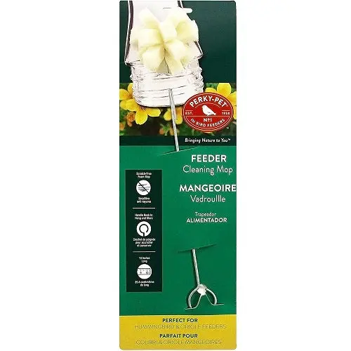 Hummingbird & Oriole Feeder Cleaning Mop – Slim-Handle Nectar Tube Brush 1