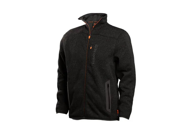 Husqvarna Xplorer Men’S Fleece Jacket In Granite Grey 1