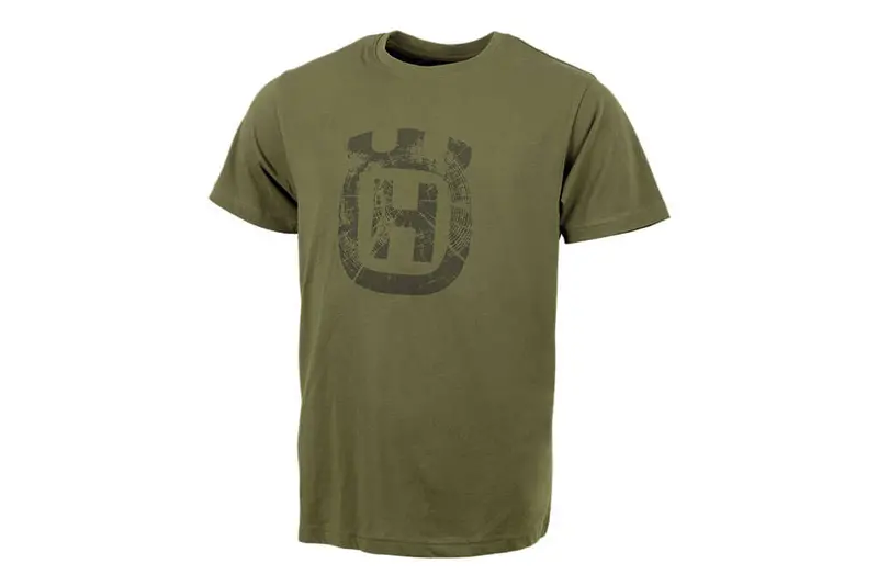 Husqvarna Xplorer Unisex Short-Sleeve T-Shirt – Tree Ring Crown Design 1