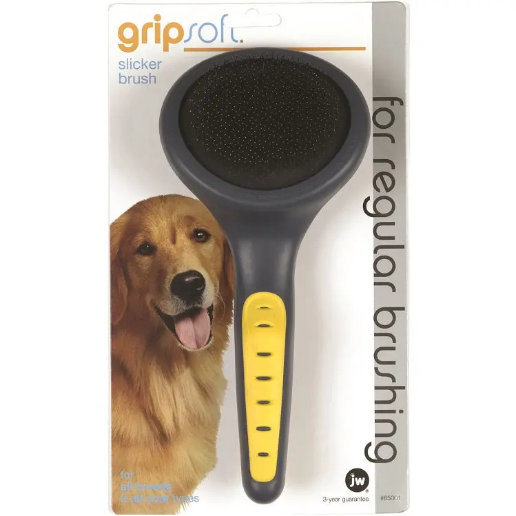 Jw Pet Gripsoft Slicker Brush For Dogs & Cats 2