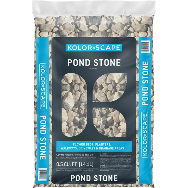 Kolorscape Pond Rock Garden Stone – 0.5 Cubic Foot Natural-Looking Aquascape Accent 1