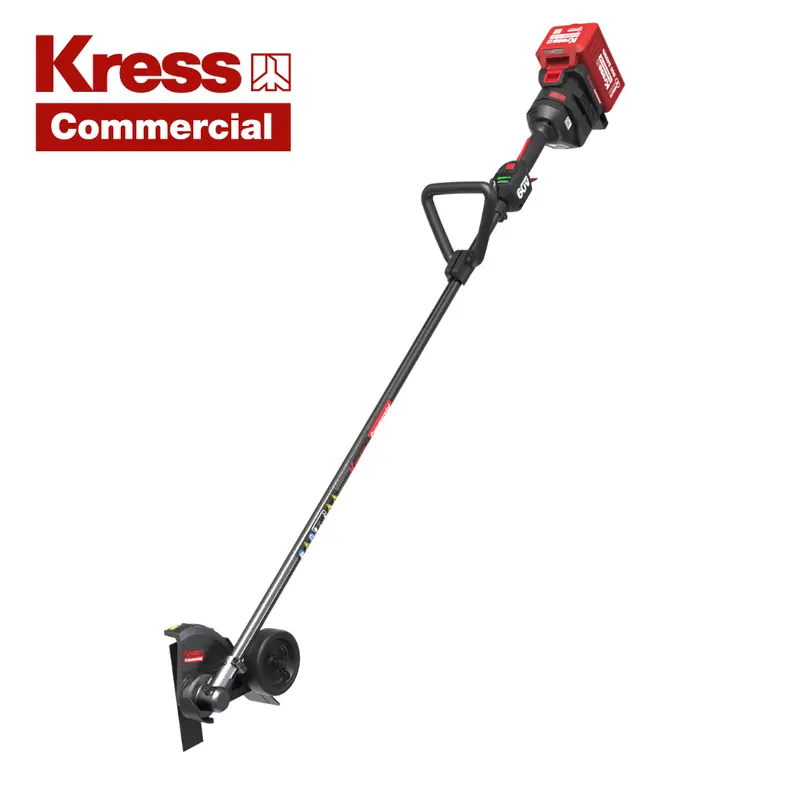 Kress 60V Commercial Straight-Shaft Lawn Edger (20 Cm Cutting Width) 1
