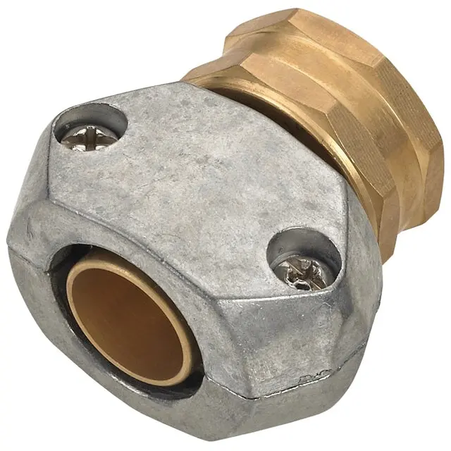 Landscapers Select Female Metal Hose Mender – 5/8" To 3/4" Adapter 1