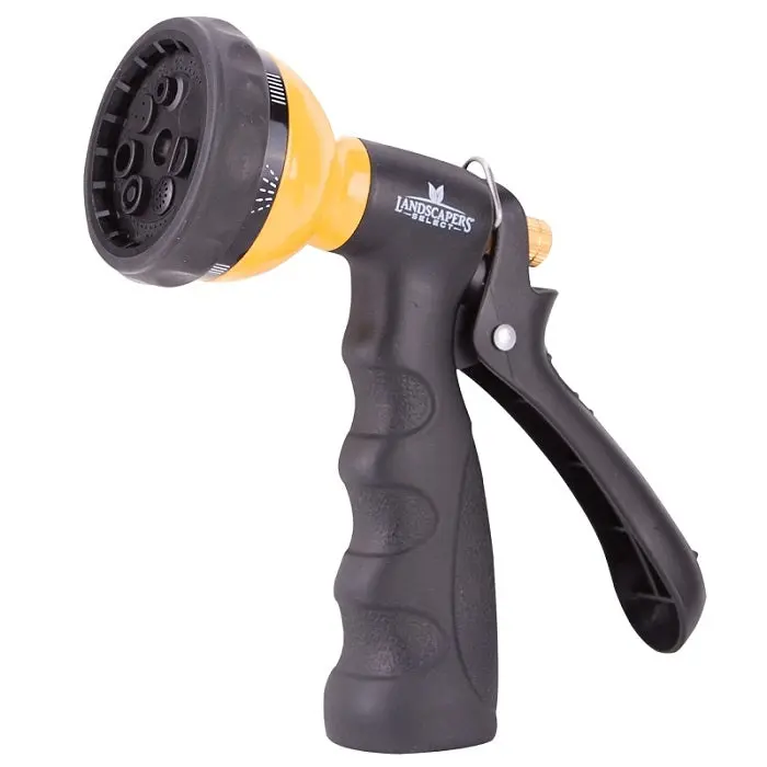 Landscapers Select Zinc Hose Spray Nozzle With Multiple Settings 1