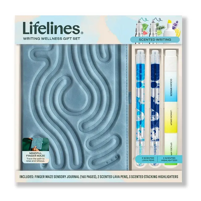 Lifelines Blue Sensory Writing Wellness Gift Set 1