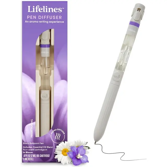 Lifelines In Bloom Pen Diffuser – Floral-Aroma Ink Pen For Creatives 1