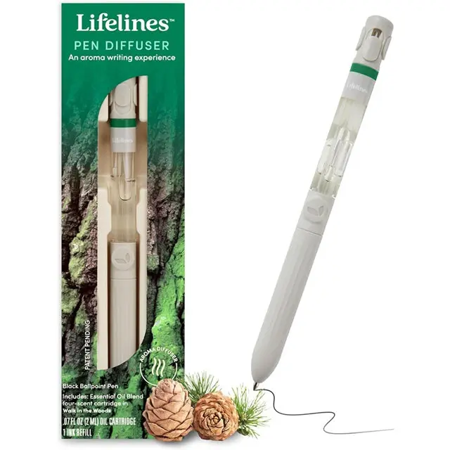 Lifelines Walk In The Woods Pen Diffuser – Natural Forest Scented Ink Pen 1
