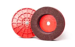 Loewer Deburring Disc — 260Mm × 2Mm, K120, Clockwise, Brown/Very Fine 1