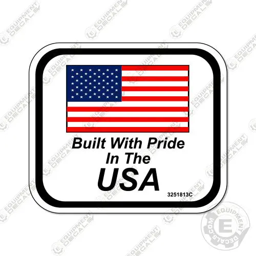 'Made In The U.S.A.' Vinyl Decal – 3-Inch Round Badge 1