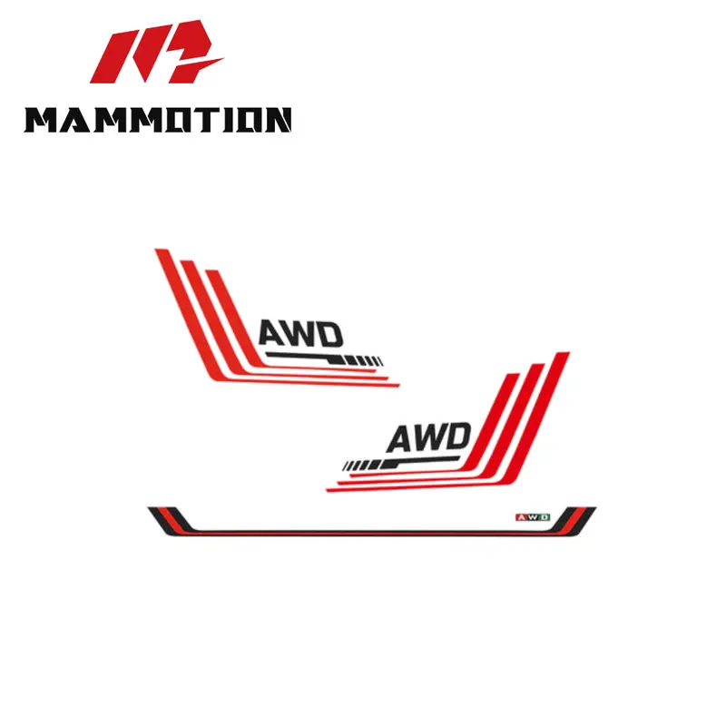Mammotion Luba/Yuka Vehicle Decal – Official Car Sticker 1