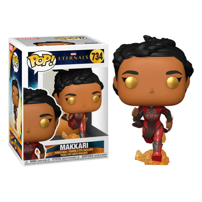 Marvel Eternals Makkari Pop! – Dynamic Action Pose Vinyl Figure 1