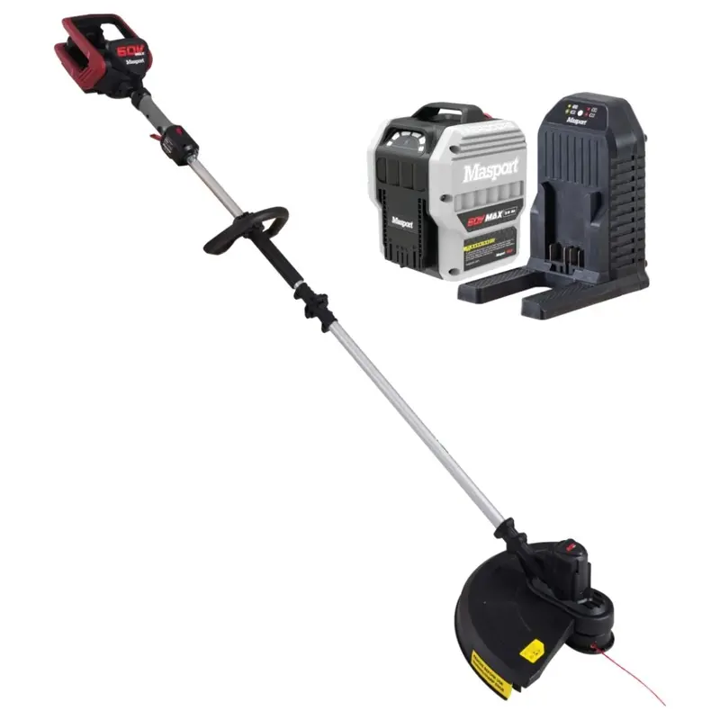 Masport 60V Cordless Line Trimmer – Kit With 2.5Ah Battery 1