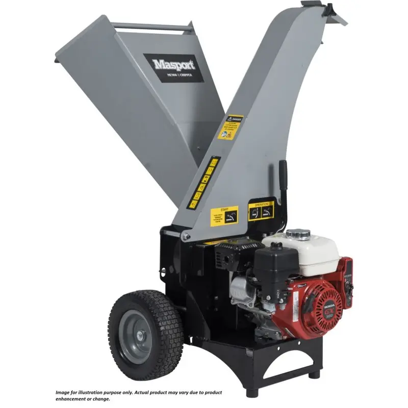Masport Mc900 Chipper: Honda Gx200 6.5Hp, Electric Start 1