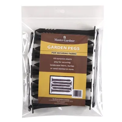 Master Gardener Weather-Resistant Fabric Pegs – 10-Count Set 1