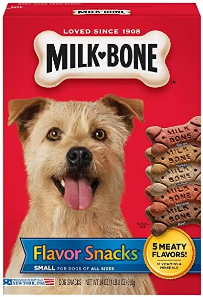 Milk-Bone Flavor Snacks For Small & Medium Dogs – 24 Oz Bag 1