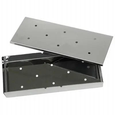 Mr. Bar-B-Q Stainless Steel Smoker Box For Wood Chip Flavor Enhancement 1