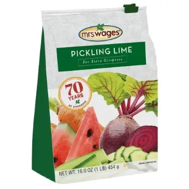 Mrs. Wages Pickling Lime Powder – 16 Oz Food-Grade Calcium Hydroxide 1