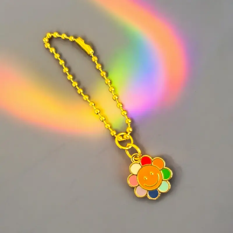 Multicolor Daisy Handle Charm For Tumblers 1
