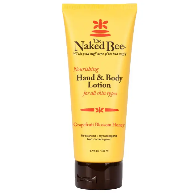 Naked Bee Grapefruit Blossom Honey Infused Hand And Body Lotion 1