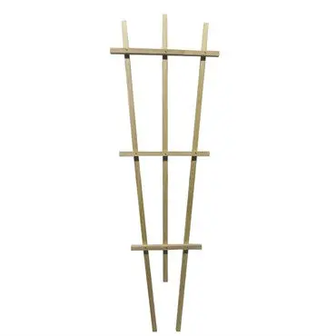 Natural Wood Trellis For Planters – 36-Inch Pt036 Support Structure 1
