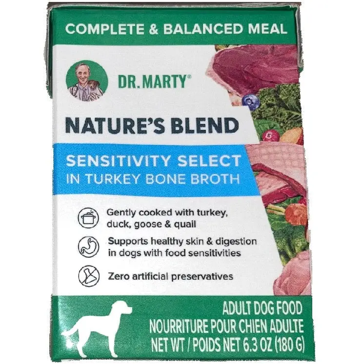 Nature’S Blend Sensitivity Select Wet Dog Food – Turkey Bone Broth Recipe, 6.3 Oz 1
