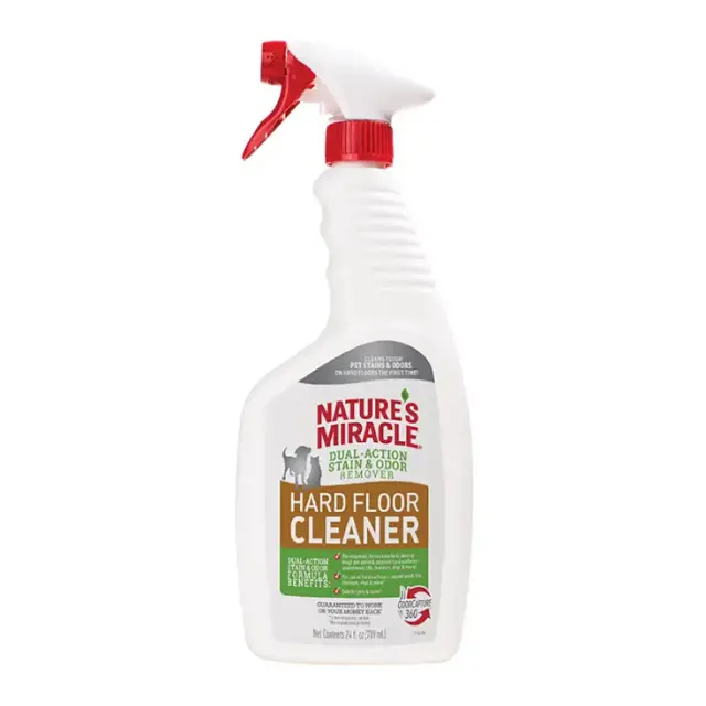 Nature'S Miracle Hard Surface Floor Cleaner Spray – 24 Oz Bottle 1