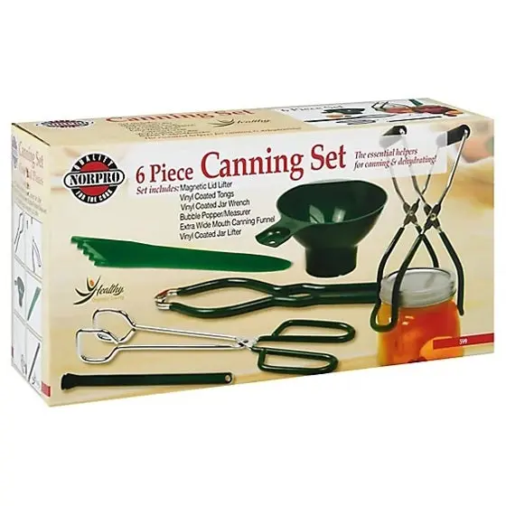 Norpro 6-Piece Home Canning Kit With Mason Jar Accessories 1