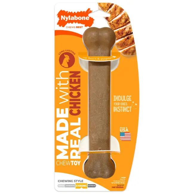 Nylabone Strong Chew Original Bone – Large Dog Size 1