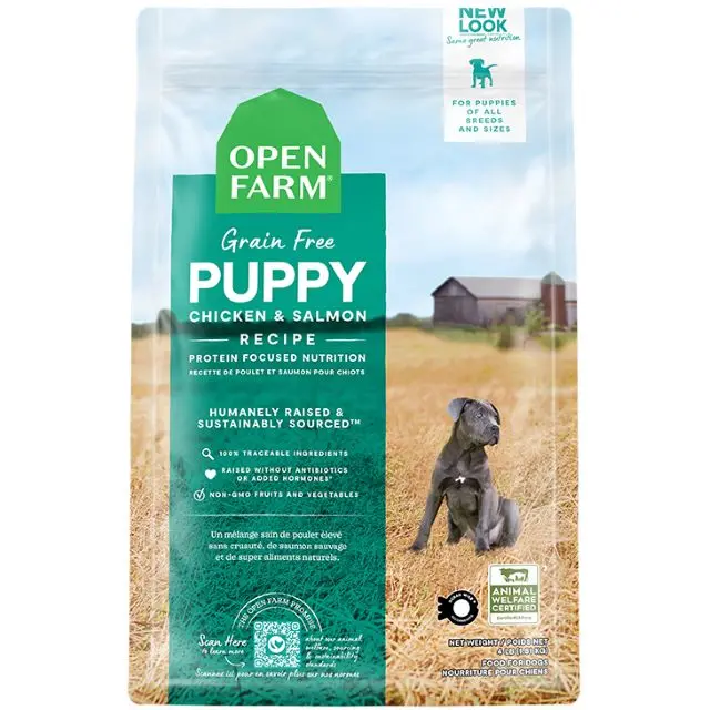 Open Farm Grain-Free Dry Puppy Food – 4 Lb Sustainably Sourced Recipe 1