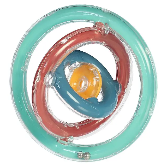 Orbital Rings Maze Puzzle – 4-Inch Rotating Dexterity Challenge Game 1