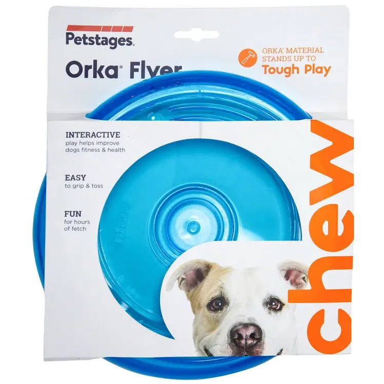Orka Flyer Flexible Disc Dog Toy 1